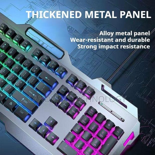 Gx80 Wired Backlit Keyboard Backlight Mechanical Feeldesign Waterproof · Photo 3