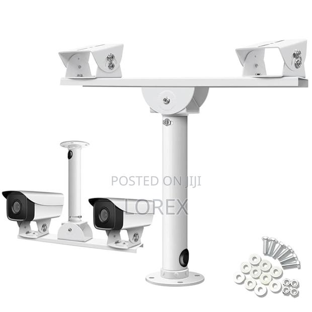 CCTV Camera Dual Mount Bracket Extension Bar Arm T-Shape · Photo 1