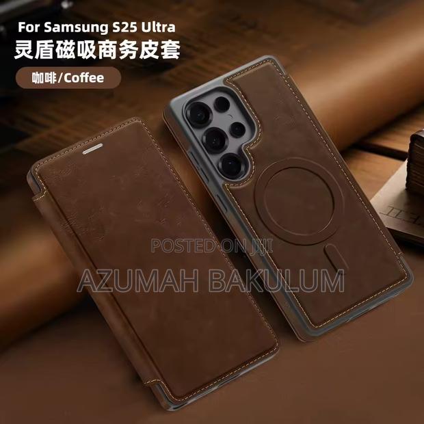Samsung Galaxy 23ultra /S24ultra/S22ultra S25ultra Leather Flipcover · Photo 3