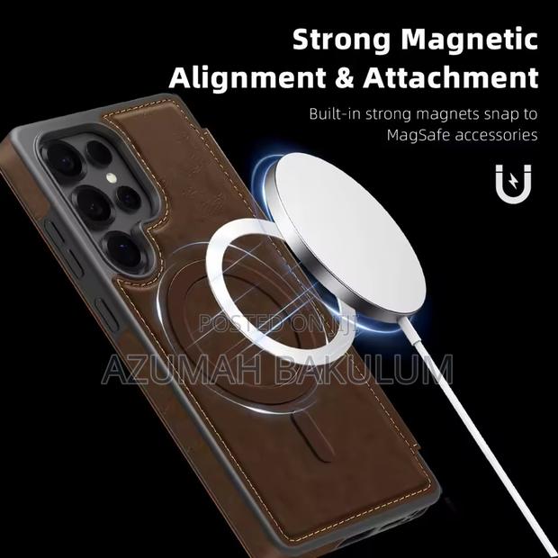 Samsung Galaxy 23ultra /S24ultra/S22ultra S25ultra Leather Flipcover · Photo 5
