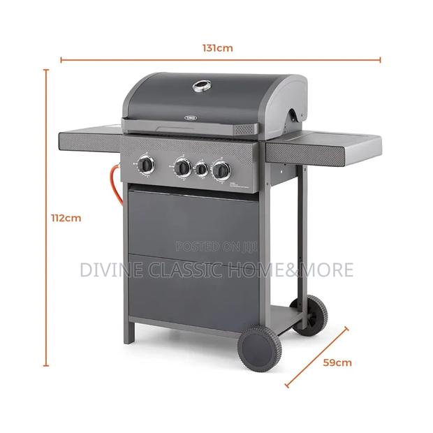 Tower Stealth 3000 4 Burner 3+1 Porcelain Gas Bbq+ Side Burner · Photo 2