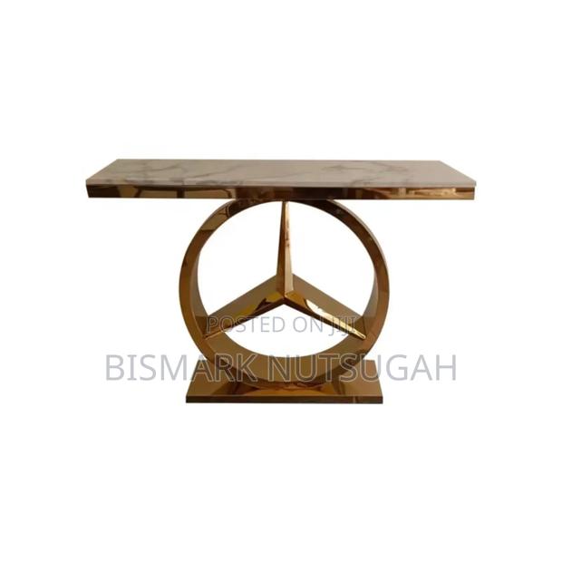 Mercedes-Benz Marble Top Console Table · Photo 5