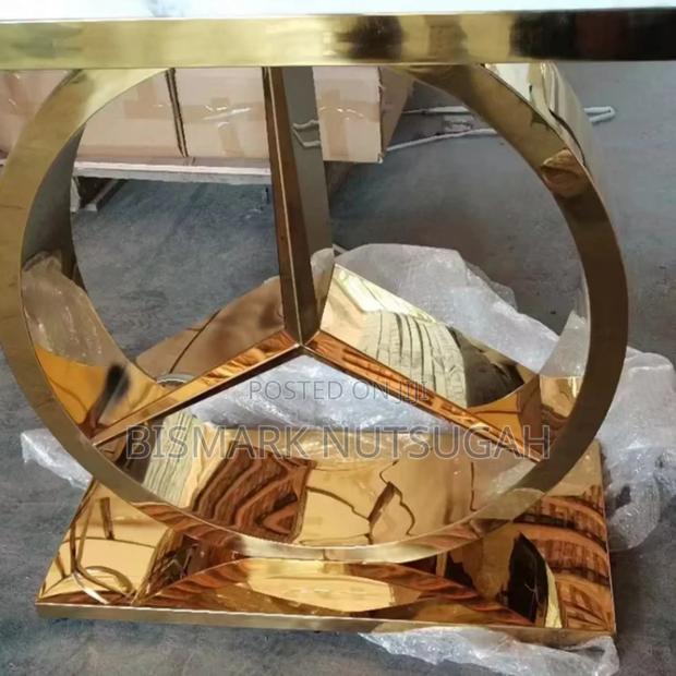 Mercedes-Benz Marble Top Console Table · Photo 3