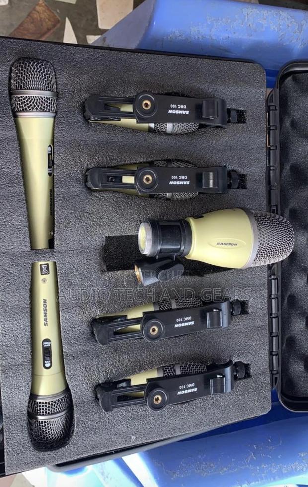Samson 7-Piece Drum Microphone Kit · Photo 1