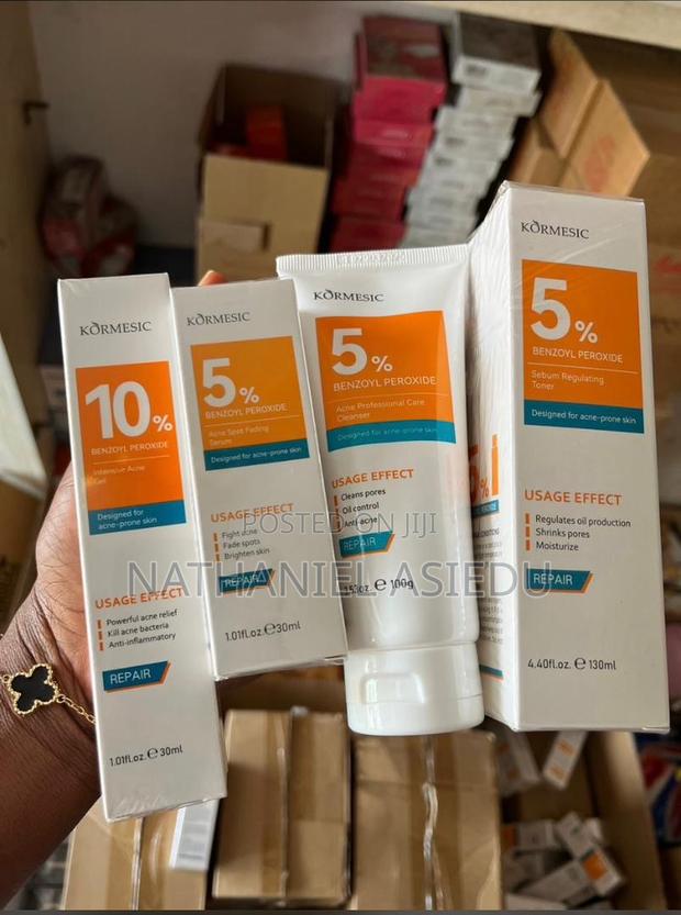 Körmesic Brand, Benzoyl Peroxide Line for Acne-Prone Skin · Photo 1
