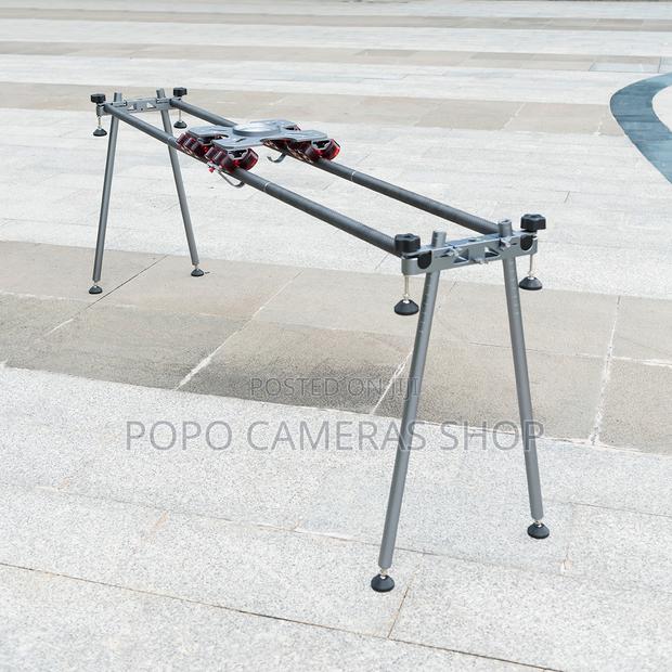 Carbon Fiber Slider Track With Fluid Head · Photo 1