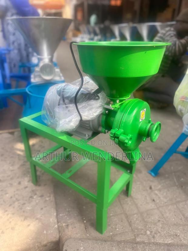 Commercial Wet Dry Food Grinder | Electric Rice, Corn, Grinding Mill · Photo 2