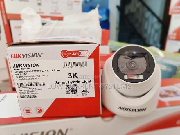 Hikvision 5mp Smart Hybrid Camera CCTV Analog Camera With Audio · Photo 1