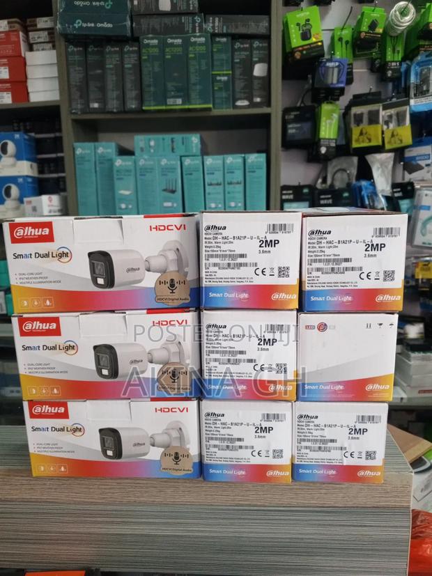 Dahua 2mp Analog Smart Hybrid Color With Audio Dh-Hac-B1a21p-U-Il-A · Photo 3