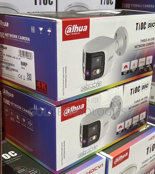 8mp Dahua Dual Lens Ip Camera Model:Dh - Ipc - Pfw3849s - A180-as-Pv · Photo 3