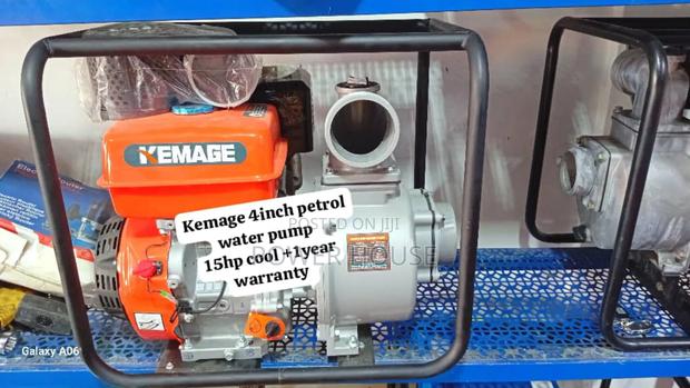 Water Flow Kemage 4inch Water Pump 15hp Kemage Petrol 4inch Pump · Photo 1