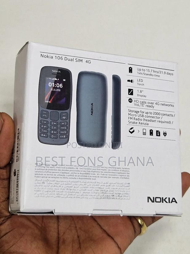 New Nokia 106 Black · Photo 2