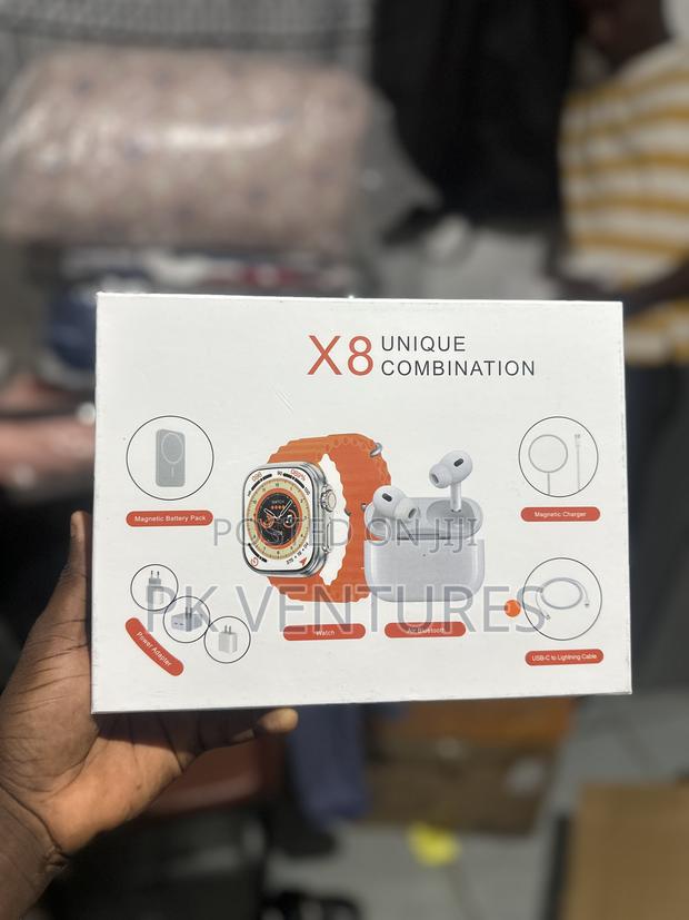 X8 Unique Smart Watch With Airpods and Other Accessories · Photo 3