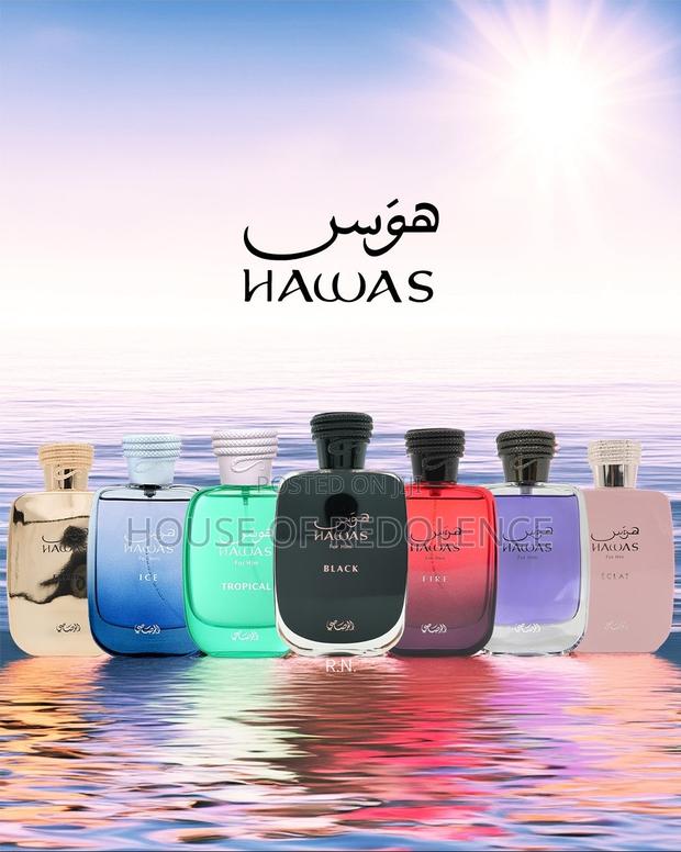 Hawas Perfumes Edt( Hawas Ice, Hawas Fire, Hawas Black, Hawas Elixir) · Photo 1