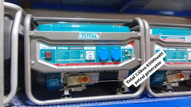 Total Silent Petrol 7.5kva Generator 8500watt Pullstart · Photo 1