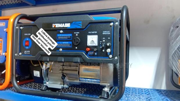 Gasoline Kemage 7.0kva 8000watt Petrol Generator 7.0kva · Photo 1