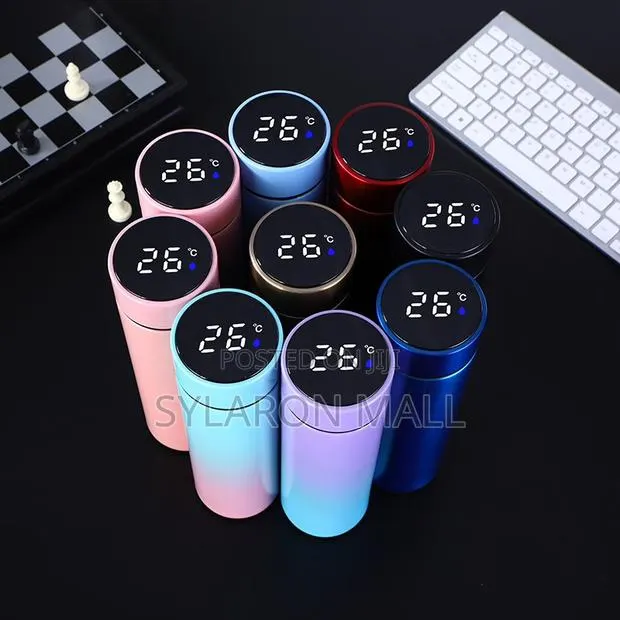 Smart Stainless Steel Thermos Flask With Led Temperature Display · Photo 1