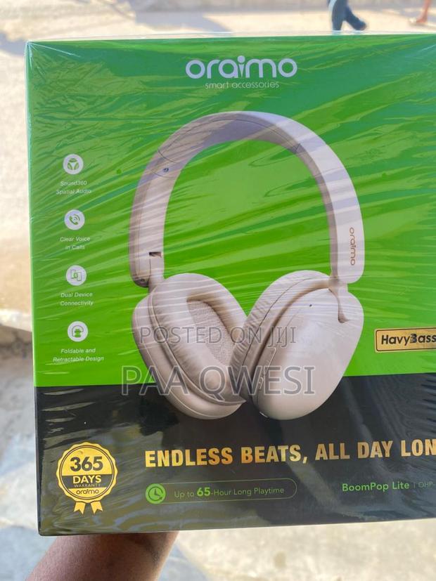 Oraimo Boompop Pro Wireless Headphones – Silence Meets Clarity · Photo 1