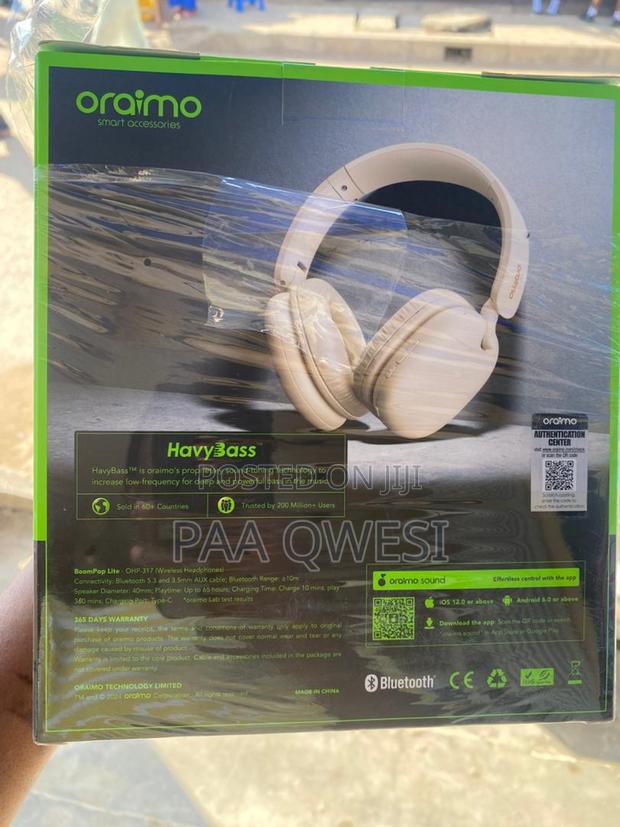Oraimo Boompop Pro Wireless Headphones – Silence Meets Clarity · Photo 2