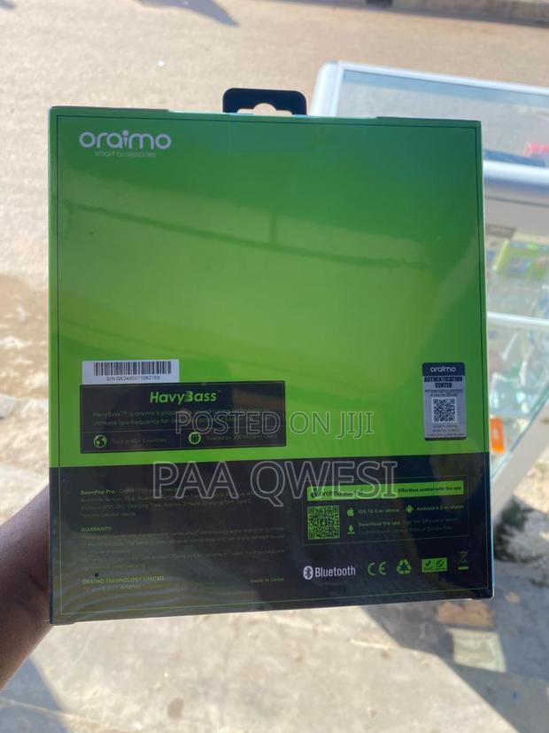 Oraimo Boompop Lite Bluetooth Headset – Long Playtime · Photo 2