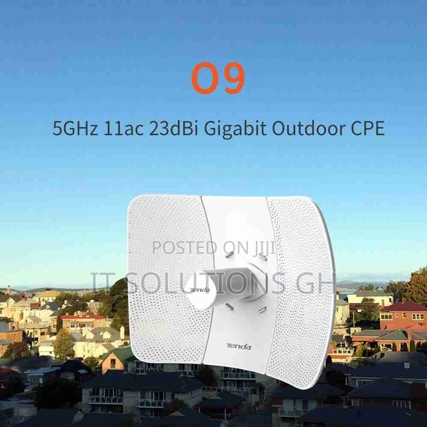 Tenda O9 25km 5ghz 11ac 23dbi Gigabit Outdoor Cpe · Photo 1