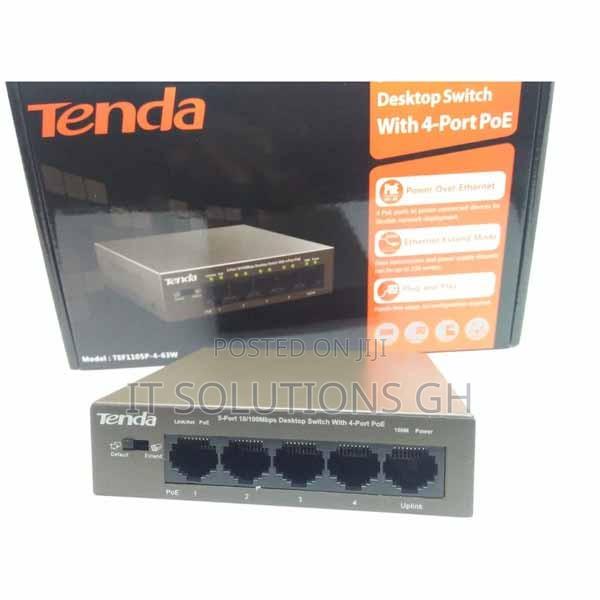 Tenda Tef1105p 5-Port With 4-Port Poe Switch · Photo 1