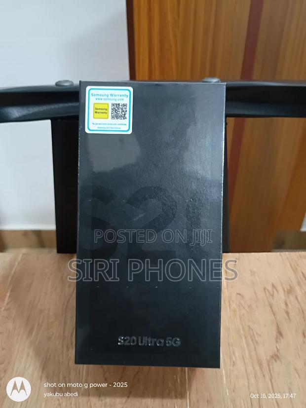 New Samsung Galaxy S20 Ultra 5G 128 GB Black · Photo 1