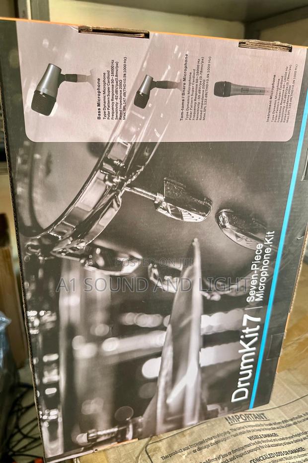 Shure Q7 7 Pcs Drum Microphone Set. · Photo 2