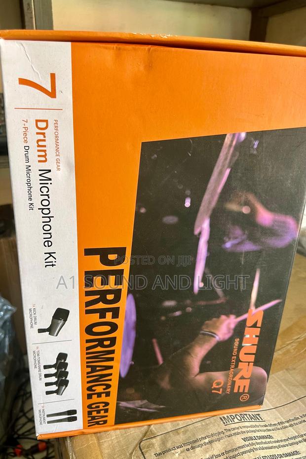 Shure Q7 7 Pcs Drum Microphone Set. · Photo 1