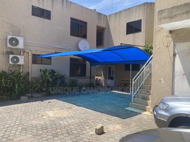 Traditional Color Blue Carport · Photo 2