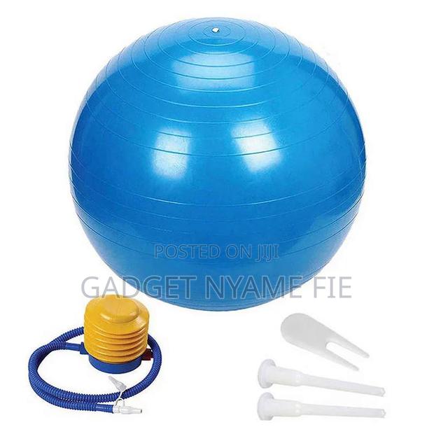 Gym / Yoga / Pregnancy Ball (55cm-100cm) + Free Foot Pump · Photo 5