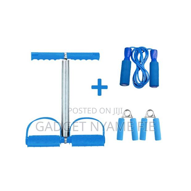 Smart Spring Tummy Trimmer With Hand Grips and Skipping Rope · Photo 1