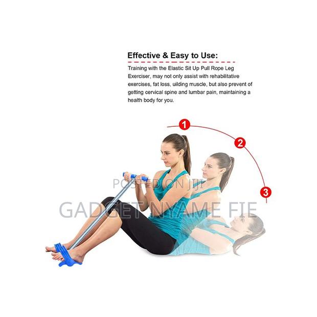 Smart Spring Tummy Trimmer With Hand Grips and Skipping Rope · Photo 3