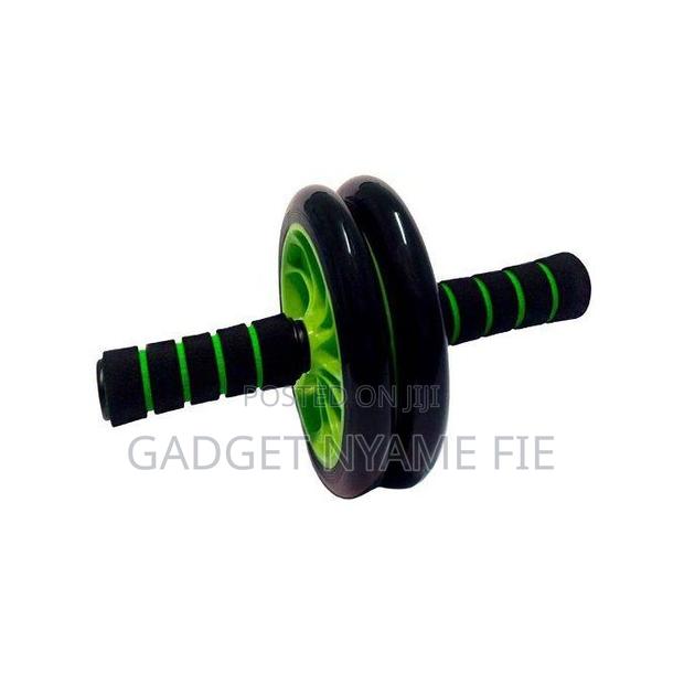 Double Wheel Ab Roller + Free Knee Protection Mat · Photo 1
