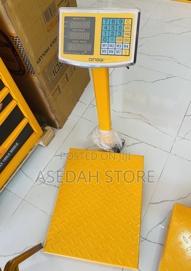 Commercial Platform Scale Dingqi 300kg Chargeable · Photo 1