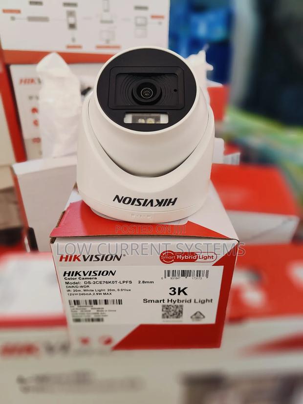 Hikvision 5mp Smart Hybrid Light With Audio Analog CCTV Camera · Photo 1