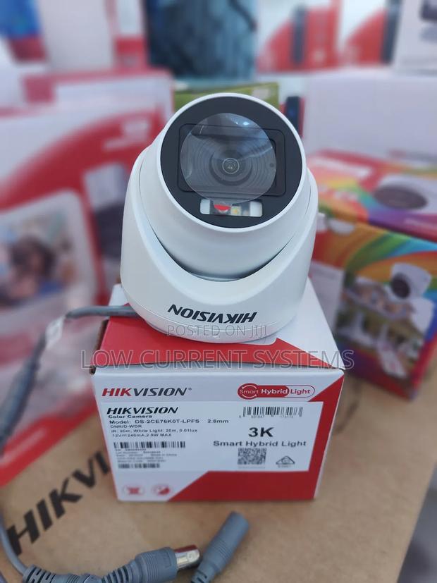Hikvision 5mp Smart Hybrid Light With Audio Analog CCTV Camera · Photo 2