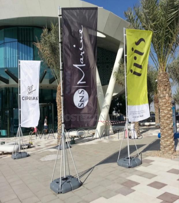 Telescopic Flag With Stand - Brand New · Photo 2