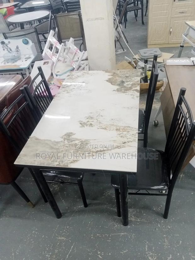 4 Seater Marble Top Diningset · Photo 1
