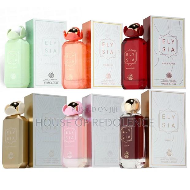 Elysia Perfumes (Elysia Apple Rouge, Elysia Vanilla, Elysia Patchouli) · Photo 1