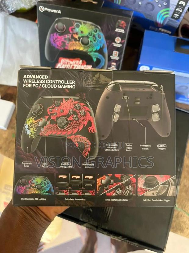 Power A Battle Dragon Advanced Wireless Controller With Lumectra · Photo 2