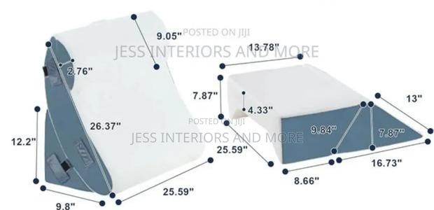 Orthopedic Bed Wedge Pillow Set For Sleeping. · Photo 5