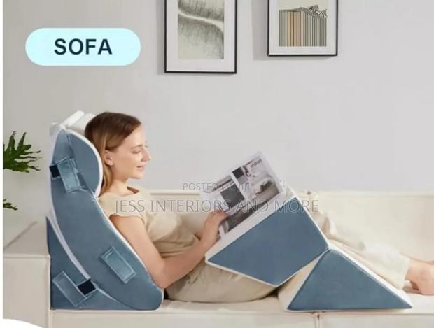 Orthopedic Bed Wedge Pillow Set For Sleeping. · Photo 3