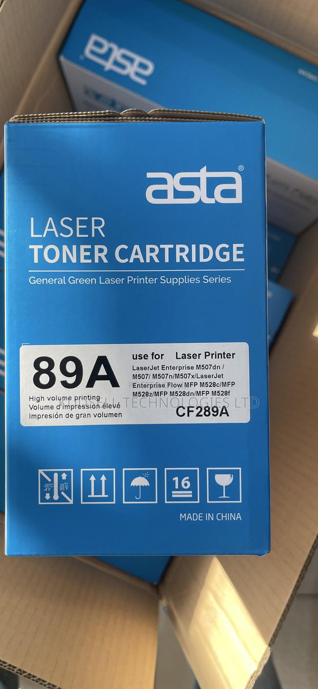 Asta 89a Black Laserjet Toner Cartridge · Photo 2