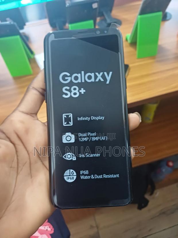 Samsung Galaxy S8 Plus 64 GB Black · Photo 1