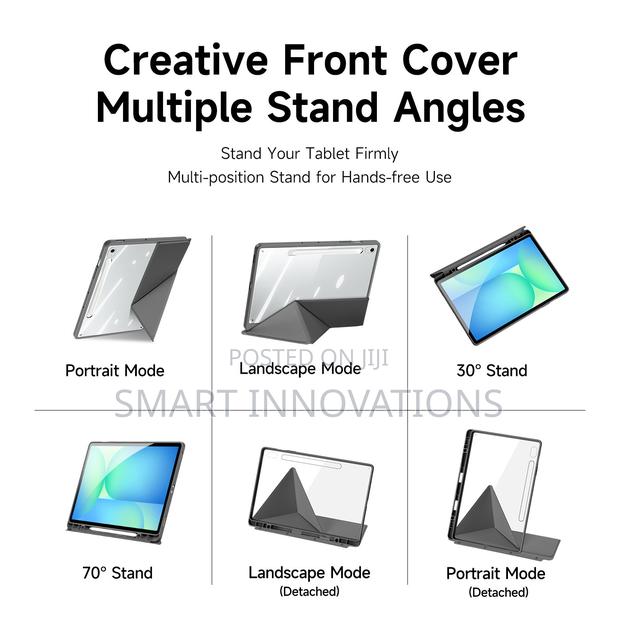 Galaxy Tab S10 Fe Plus Magi Series Book Cover With Pencil Holder · Photo 4