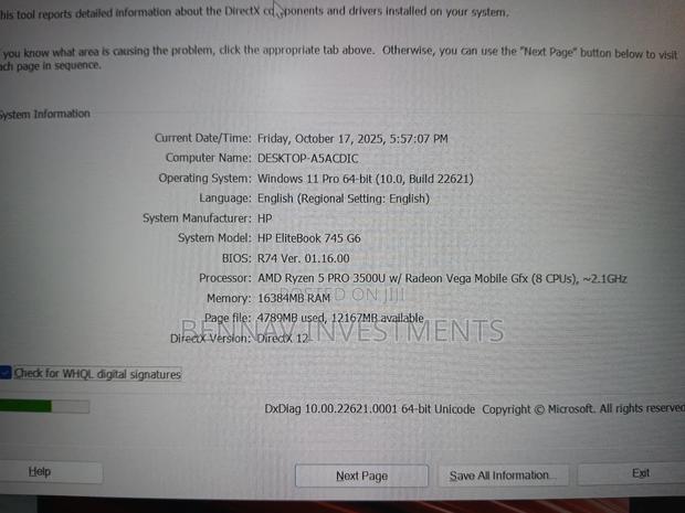 Laptop HP EliteBook 745 G6 16GB AMD Ryzen 5 SSD 256GB · Photo 3
