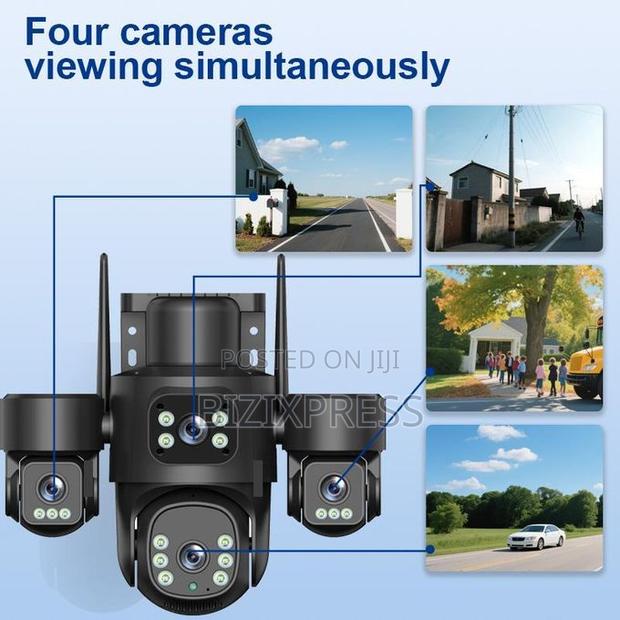 4 Lens 4 Videos 4g Solar Security Camera · Photo 6