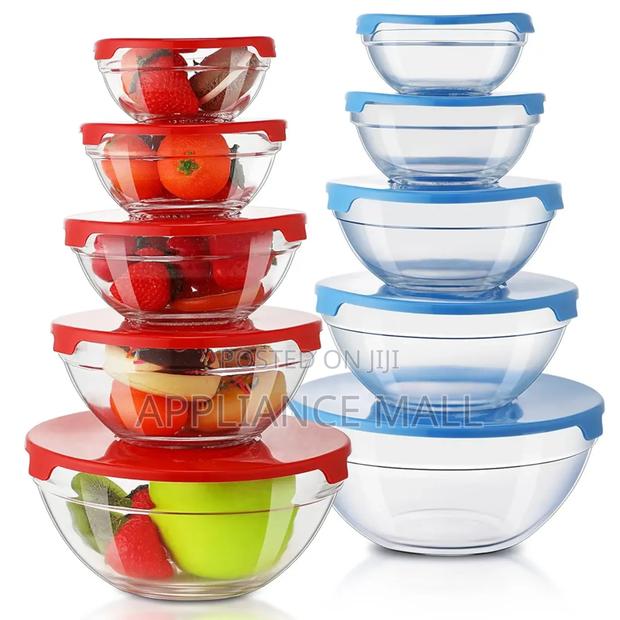 Glass Bowl Set 10pcs · Photo 3