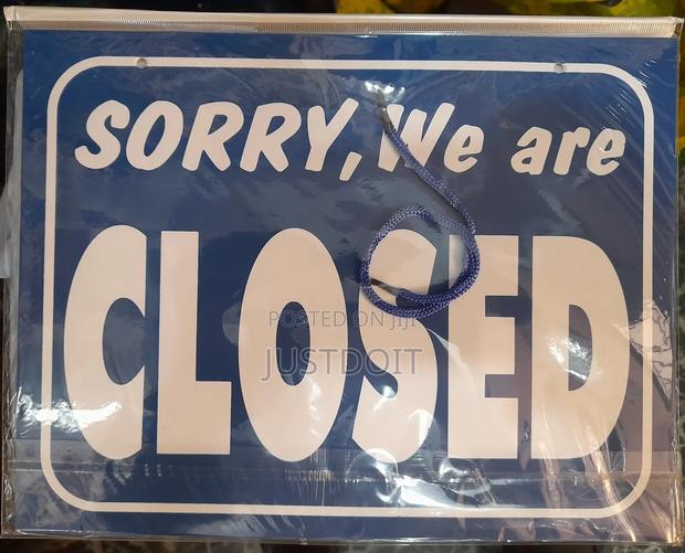 Yes We Are Open / Close Door Sign. · Photo 2